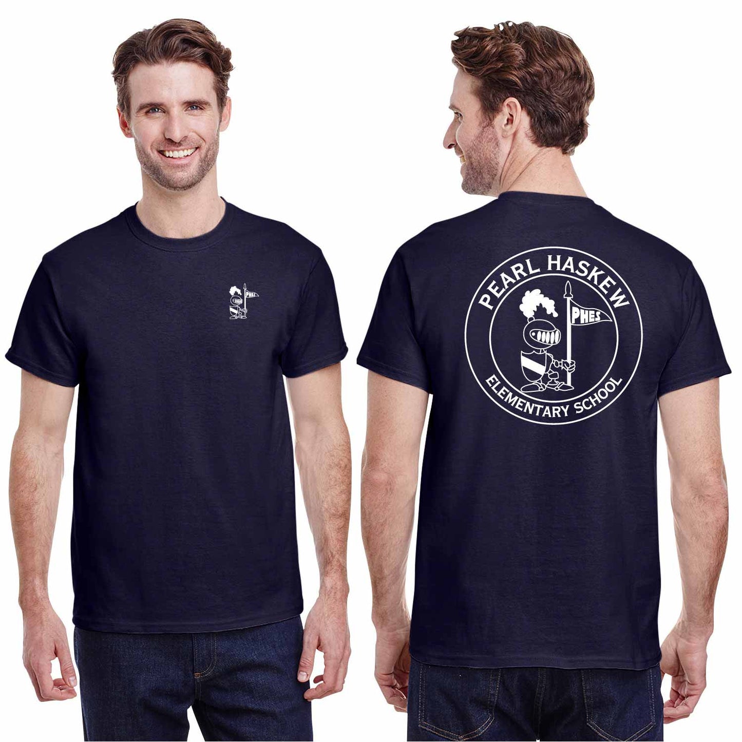 Haskew Knights T-Shirt - Navy Blue