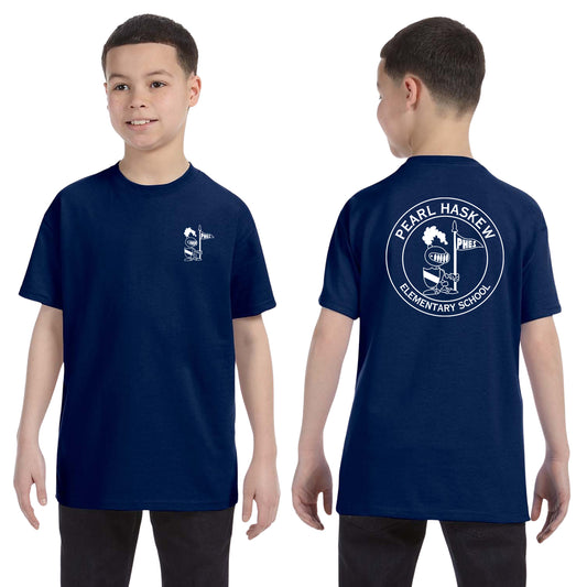 Haskew Knights T-Shirt - Navy Blue